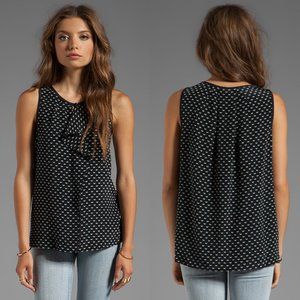 Marc by Marc Jacobs navy Vivie Print silk blouse